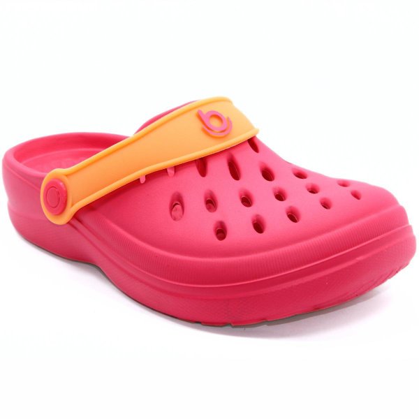 Babuche Boaonda Easy Kids - Rosa e Amarelo