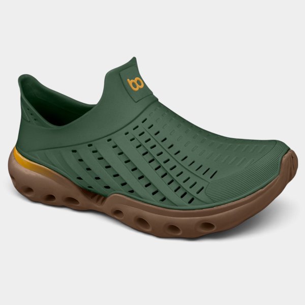 Babuche Boaonda Evo 2 Masculino - Verde e Bege