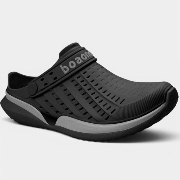 Babuche Boaonda Flow Masculino - Preto e Cinza