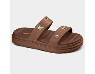 Chinelo Boaonda Ivy Feminino - Marrom