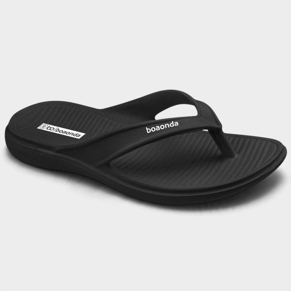 Chinelo Ortopédico Boaonda Anatômico Mobi Feminino - Preto