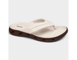Chinelo Boaonda Pulse Masculino - Off White e Marrom Chinelo Boaonda Pulse Masculino - Off White e Marrom