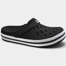 Babuche Boaonda Star Feminino - Preto e Branco