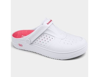 Babuche Boaonda Urban Feminino - Branco e Rosa Babuche Boaonda Urban Feminino - Branco e Rosa