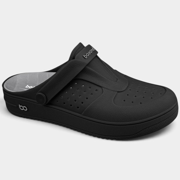 Babuche Boaonda Urban Feminino - Preto e Cinza