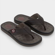 Chinelo Cartago Alabama Masculino - Marrom Escuro