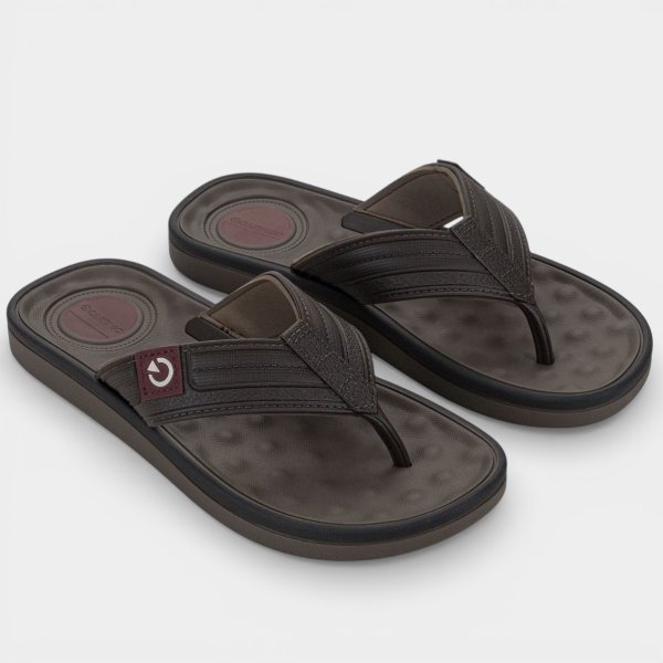 Chinelo Cartago Alabama Masculino - Marrom Escuro