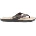 Chinelo Cartago Arizona Masculino - Bege e Marrom Escuro