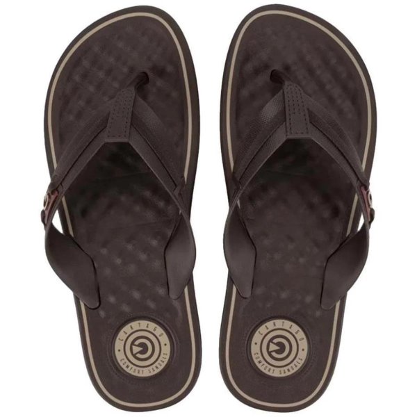 Chinelo Cartago Arizona Masculino - Marrom