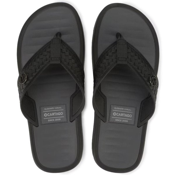 Chinelo Cartago Coimbra II Masculino - Preto