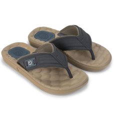 Chinelo Cartago Egeu III Masculino - Bege e Marinho