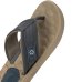 Chinelo Cartago Egeu III Masculino - Bege e Marinho