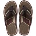 Chinelo Cartago Lyon III Masculino - Marrom e Bege