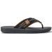 Chinelo Cartago Lyon III Masculino - Preto e Cinza