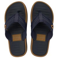 Chinelo Infantil Cartago Coimbra Menino - Marinho e Bege