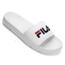 Chinelo Slide Fila Drifter Basic - Branco e Vermelho