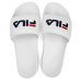 Chinelo Slide Fila Drifter Basic - Branco e Vermelho