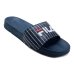 Chinelo Slide Fila Drifter Basic - Marinho e Branco