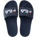 Chinelo Slide Fila Drifter Basic - Marinho e Branco