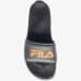 Chinelo Slide Fila Drifter Basic Masculino - Grafite e Laranja