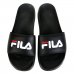 Chinelo Slide Fila Drifter Basic - Preto e Vermelho