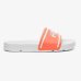 Chinelo Fila Drifter Stripes Feminino - Branco e Laranja