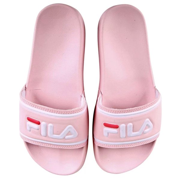 Chinelo Fila Drifter Stripes Feminino - Rosa