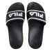 Chinelo Slide Fila Drifter Stripes Masculino - Preto e Prata