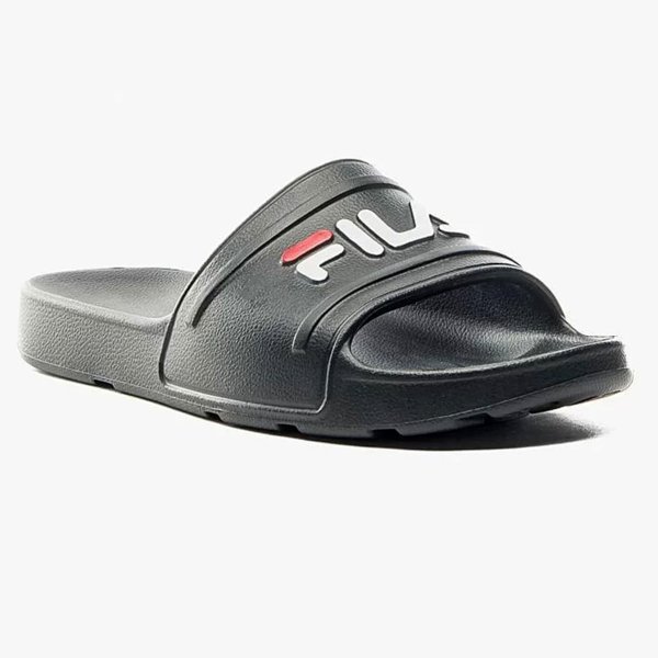 Chinelo Fila Sleek Slide Masculino - Preto e Vermelho