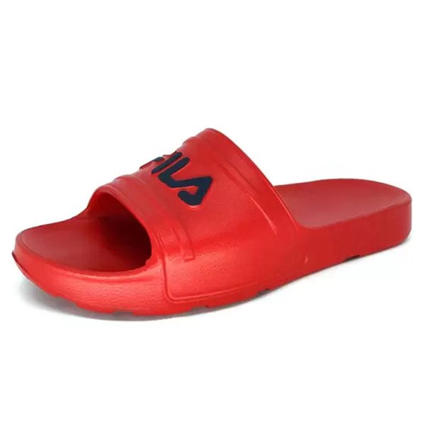 Chinelo Fila Sleek Slide Masculino - Vermelho