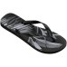 Chinelo Havaianas Aloha Masculino - Preto e Cinza