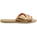 Rasteira Havaianas Aqua Metálica Feminina - Dourado