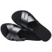 Rasteira Havaianas Aqua Metálica Feminina - Preto