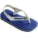 Chinelo Havaianas Baby Brasil Logo Menino - Azul