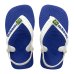 Chinelo Havaianas Baby Brasil Logo Menino - Azul