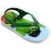 Chinelo Havaianas Infantil Baby Marvel - Verde