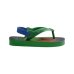 Chinelo Havaianas Infantil Baby Marvel - Verde e Azul