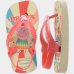 Chinelo Havaianas Baby Peppa Pig Menina - Bege e Rosa