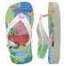 Chinelo Havaianas Baby Peppa Pig Menino - Verde e Branco