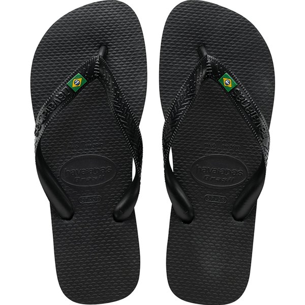 Chinelo Havaianas Brasil - Preto