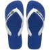 Chinelo Havaianas Brasil Logo - Azul