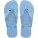 Chinelo Havaianas Brasil Logo - Azul Claro