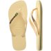 Chinelo Havaianas Brasil Logo Encardida - Bege
