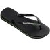 Chinelo Havaianas Brasil Logo - Preto