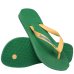 Chinelo Havaianas Brasil Logo - Verde e Amarelo