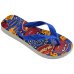 Chinelo Infantil Havaianas Kids Cars - Azul e Branco