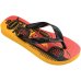 Chinelo Infantil Havaianas Kids Cars - Preto e Amarelo