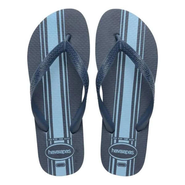 Chinelo Havaianas Color Essential Masculino - Marinho e Azul