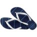 Chinelo Havaianas Color Essential Masculino - Marinho e Branco