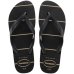 Chinelo Havaianas Color Essential Masculino - Preto e Bege